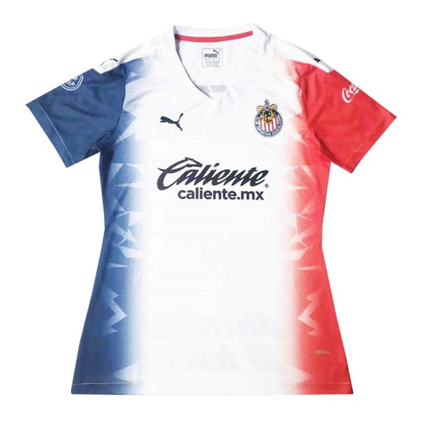 Camiseta Guadalajara 2ª Mujer 2020-2021 Blanco